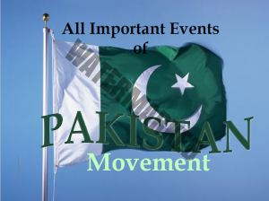 Read more about the article All Important Events of Pakistan’s movement