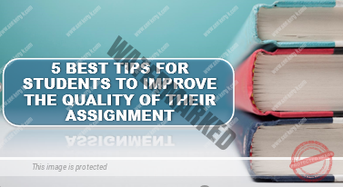 5 Best Tips For Students To Improve Quality Of Their Assignment